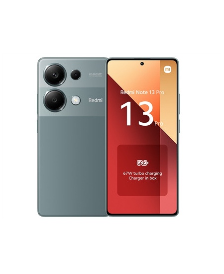 Xiaomi Redmi Note 13 Pro Forest Green 6.67 " AMOLED 1080 x 2400 pixels Mediatek Internal RAM 8 GB 256 GB Dual SIM Nano-SIM 