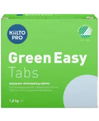 Ekologiškos indaplovių tabletės KIILTO Green Easy Tabs, 100 vnt.x18 g