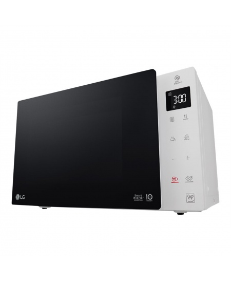 LG Microwave Oven MS23NECBW 23 L, Free standing, Touch control, 1000 W, White, Defrost function