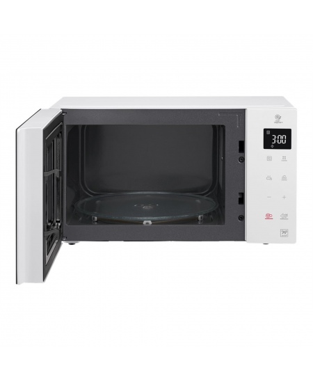 LG Microwave Oven MS23NECBW 23 L, Free standing, Touch control, 1000 W, White, Defrost function