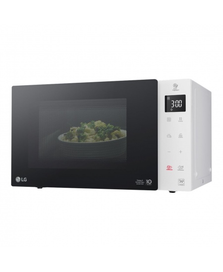 LG Microwave Oven MS23NECBW 23 L, Free standing, Touch control, 1000 W, White, Defrost function