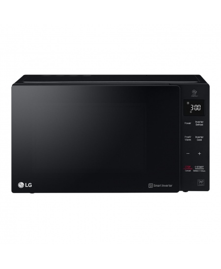 LG Microwave Oven MH6535GIS 25 L, Grill, Touch control, 1700 W, Black, Free standing, Defrost function