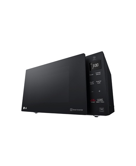 LG Microwave Oven MH6535GIS 25 L, Grill, Touch control, 1700 W, Black, Free standing, Defrost function