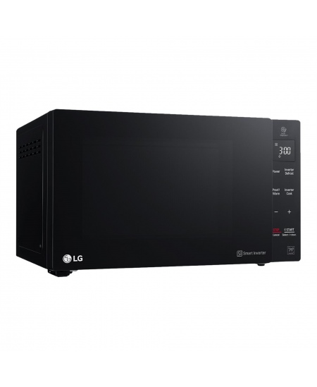 LG Microwave Oven MH6535GIS 25 L, Grill, Touch control, 1700 W, Black, Free standing, Defrost function