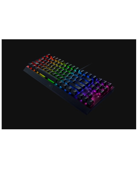 Razer BlackWidow V3, Gaming keyboard, RGB LED light, US, Black, Wired