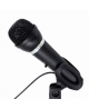 Gembird | Condenser Microphone with Desk-stand | MIC-D-04 | 3.5 mm jack | Black