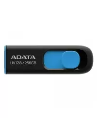 ADATA | USB Flash Drive | UV128 | 256 GB | USB 3.2 Gen1 | Black/Blue