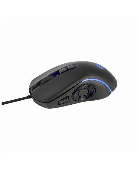 Gembird | Gaming Mouse RGB Backlighted | MUSG-RAGNAR-RX500 | Wired | USB | Black