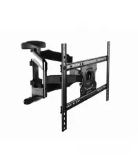 Gembird | Wall mount | WM-75ST-01 | Tilt, swivel, rotate | 32-75 " | Maximum weight (capacity) 45.5 kg | Black