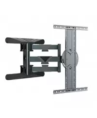 Gembird | Wall mount | WM-80STR-01 | Tilt, swivel, rotate | 40-80 " | Maximum weight (capacity) 50 kg | Black