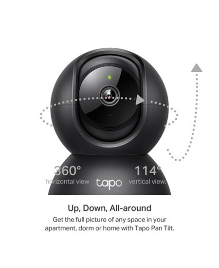 TP-LINK | Pan/Tilt Home Security Wi-Fi Camera | Tapo C211 | PTZ | 3 MP | 3.83mm | H.264 | Micro SD, Max. 512GB
