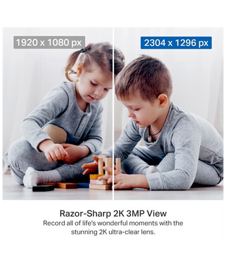 TP-LINK | Pan/Tilt Home Security Wi-Fi Camera | Tapo C211 | PTZ | 3 MP | 3.83mm | H.264 | Micro SD, Max. 512GB
