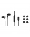 Lenovo | USB-C Wired In-Ear Headphones (with inline control) | Wired | Black