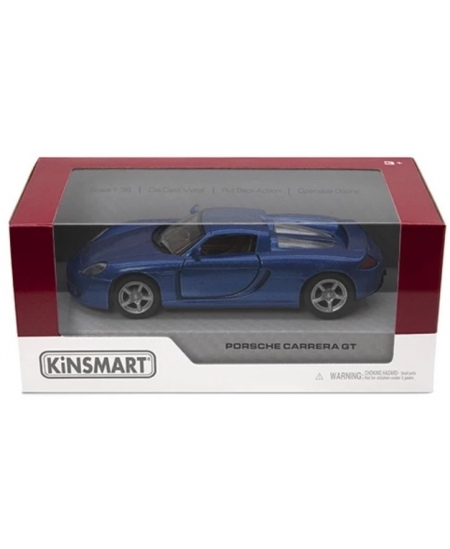 Automobilis KINSMART Porsche Carrera GT, 1:36