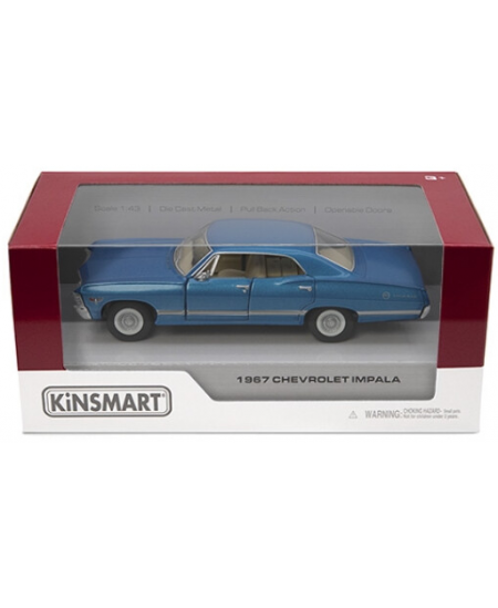 Automobilis KINSMART 1967 Chevrolet Impala, 1:43