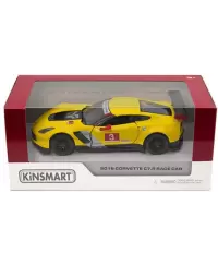 Automobilis KINSMART 2016 Corvette C7.R Race Car, 1:36
