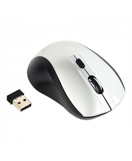Gembird | Optical Mouse | MUSW-4B-02-BS | Wireless | USB | Black/silver