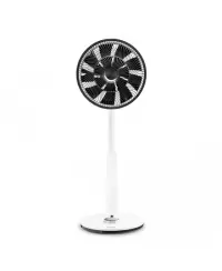 Duux | Fan | Whisper | Stand Fan | White | Diameter 34 cm | Number of speeds 26 | Oscillation | 2-22 W | Yes | Timer