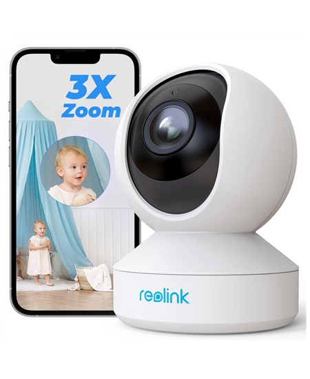 Reolink Super HD Camera E Series E340 Reolink PTZ 5 MP 2.8-4mm/F2.0 H.264 Micro SD, Max. 256 GB