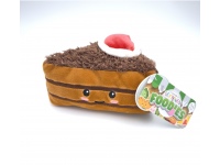 Softlings Foodies minkštas pliušinis šokoladinis tortas 16 cm