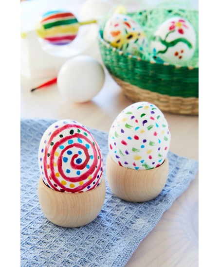 Kiaušinių dažai su dažymo įrenginiu vaikams HEITMANN "Suku ir dažau"