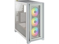 Corsair | Tempered Glass Mid-Tower ATX Case | iCUE 4000X RGB | Side window | Mid-Tower | White | Power supply included No | ATX