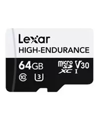 Flash Memory Card | High-Endurance | 64 GB | microSDHC | Flash memory class UHS-I