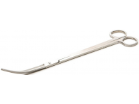 Nerūdijančio plieno žirklės AQUAEL Curved scissors, 25 cm