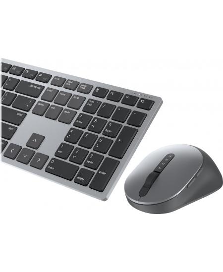 Dell Premier Multi-Device Keyboard and Mouse  KM7321W  Wireless, Wireless (2.4 GHz), Bluetooth 5.0, Batteries included,  Russian