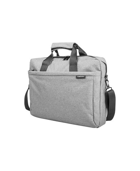 Natec Laptop Bag, Mustela, 15.6", Grey