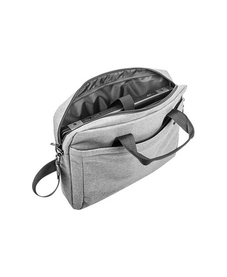 Natec Laptop Bag, Mustela, 15.6", Grey