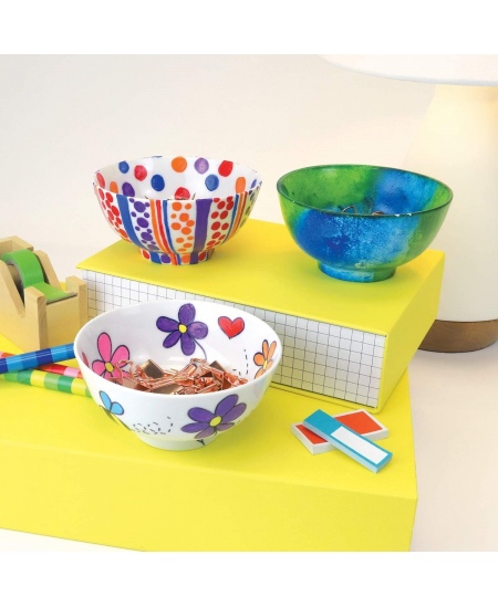 Kūrybinis rinkinys MindWare „Paint Your Own Porcelain Bowls“