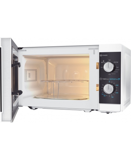 Sharp Microwave Oven with Grill YC-MG01E-W Free standing, 800 W, Grill, White