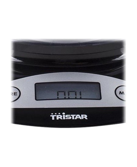 Tristar Kitchen scale KW-2430 Maximum weight (capacity) 2 kg, Graduation 1 g, Display type LCD, Black