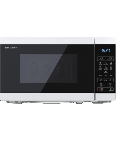 Sharp Microwave Oven YC-MS02E-W Free standing, 20 L, 800 W, White