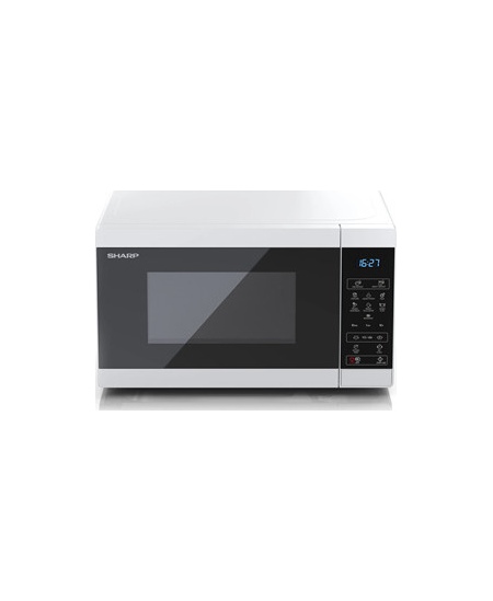 Sharp Microwave Oven YC-MS02E-W Free standing, 20 L, 800 W, White