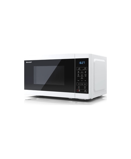 Sharp Microwave Oven YC-MS02E-W Free standing, 20 L, 800 W, White