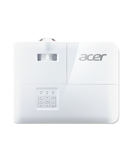Acer | S1386WHn | WXGA (1280x800) | 3600 ANSI lumens | White | Lamp warranty 12 month(s)