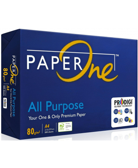 Popierius PAPER ONE All Purpose 80 g/m2, A4, 500 lapų