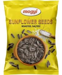 Skrudintos saulėgrąžų sėklos MOGYI, sūdytos, geltonas pakelis, 300g