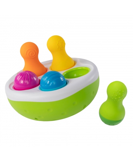 Sensorinis žaislas FatBrainToys „SpinnyPins”
