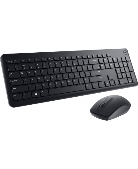 Dell KM3322W Keyboard and Mouse Set Wireless Ukrainian Black Numeric keypad