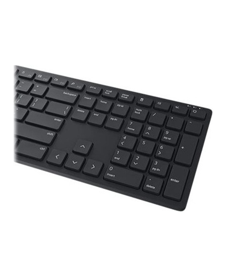 Dell KM5221W Pro | Keyboard and Mouse Set | Wireless | Ukrainian | Black | 2.4 GHz