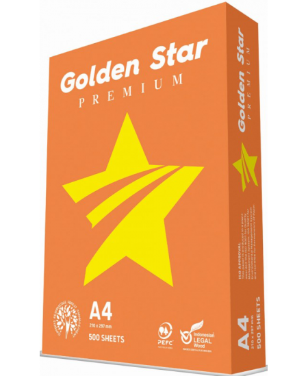Popierius GOLDEN STAR Premium, 80 g/m2, A4, 500 lapų