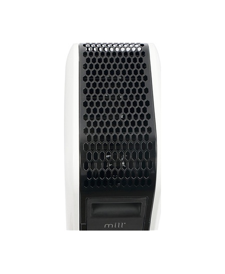 Mill Heater AB-H1000MEC Oil Filled Radiator, 1000 W, Number of power levels 3, Suitable for rooms up to 12-16 m², White