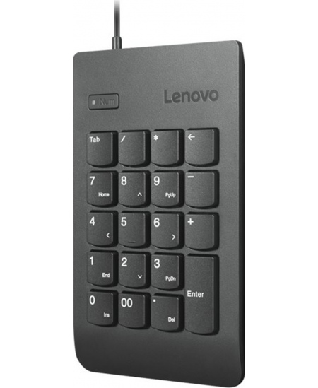 Lenovo Essential USB Numeric Keypad Gen II Wired, Black