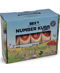 Lauko žaidimas BEX „Kubb: skaičiai“