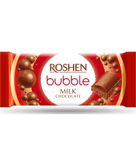 Pieniškas šokoladas ROSHEN, korėtas, 80 g