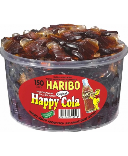 Guminukai HARIBO, Happy Cola, 1,2 kg