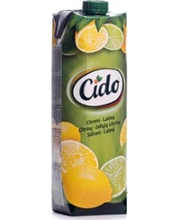 Sulčių gėrimas CIDO, citrinų ir žalių citrinų skonio, 1 l